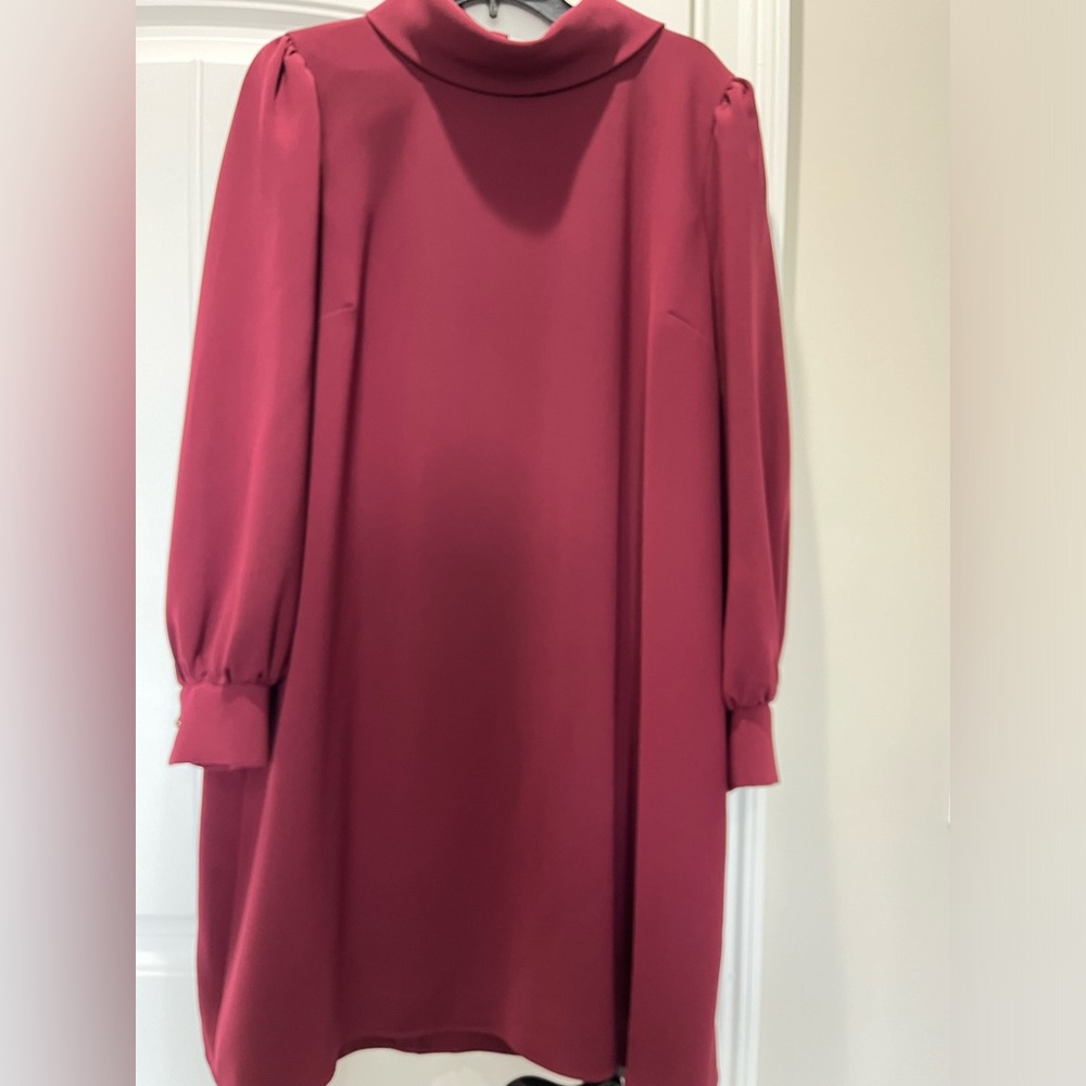 Alex Marie A-line Dress. 16w Burgundy